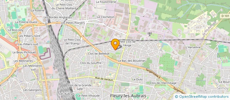localisation de l'entreprise MONSIEUR JOHANN FOURMONT à FLEURY-LES-AUBRAIS