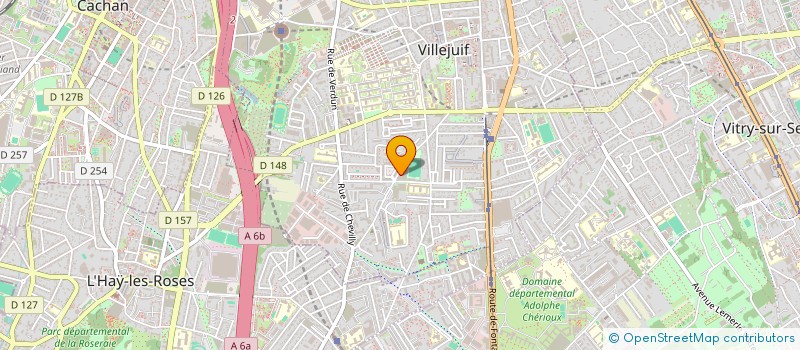 localisation de l'entreprise MONSIEUR JOHANN FURIC  VILLEJUIF