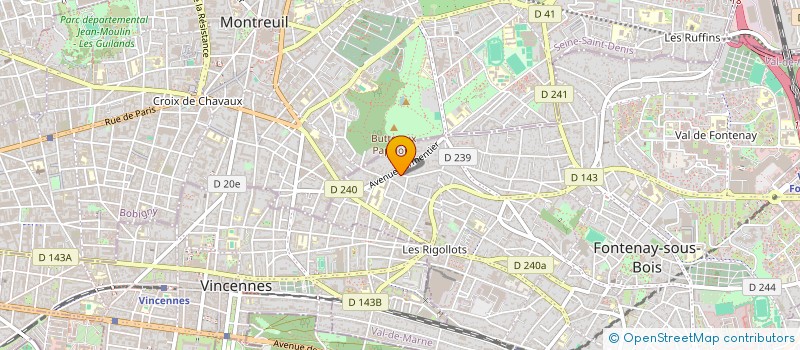 localisation de l'entreprise MONSIEUR JOHANN GANEM à FONTENAY-SOUS-BOIS