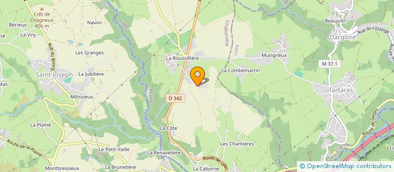 localisation de l'entreprise MONSIEUR JOHANN GARAND  CHABANIERE