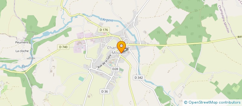 localisation de l'entreprise MONSIEUR JOHANN GASSELING  CHAMPAGNE-MOUTON