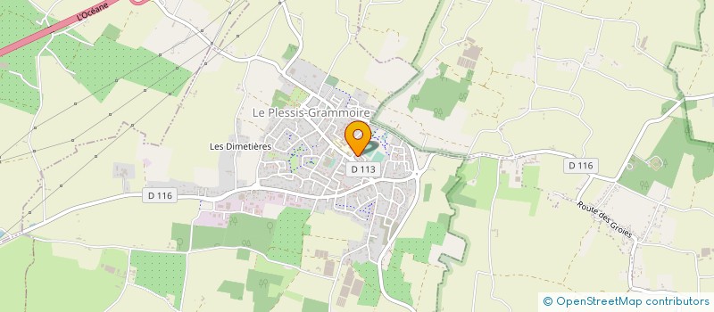 localisation de l'entreprise MONSIEUR JOHANN GAUVAIN à LE PLESSIS-GRAMMOIRE