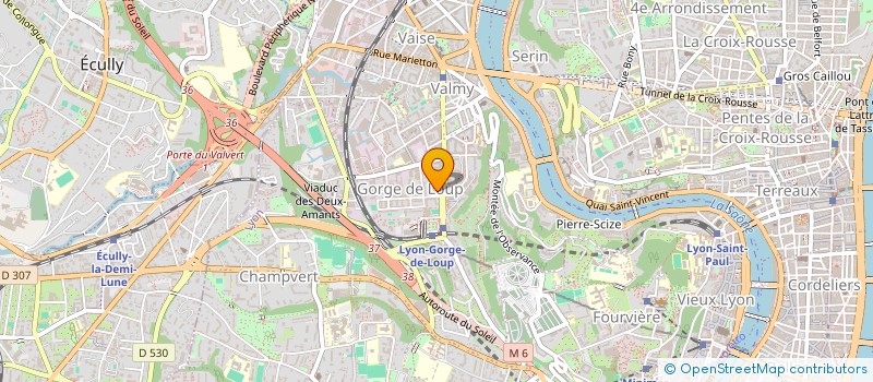 localisation de l'entreprise MONSIEUR JOHANN GILBERT  LYON