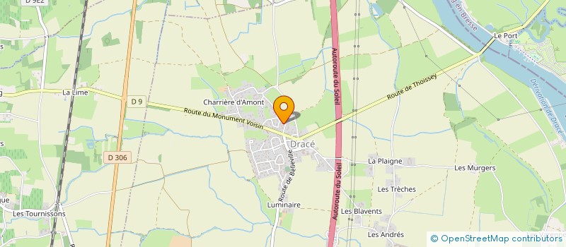 localisation de l'entreprise MONSIEUR JOHANN GIRARD  MARTAILLY-LES-BRANCION