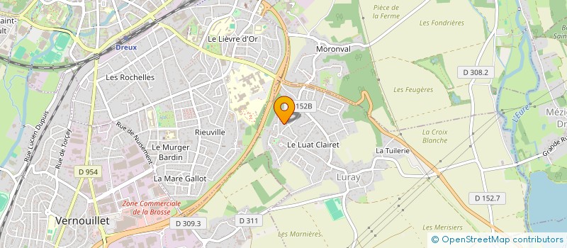 localisation de l'entreprise MONSIEUR JOHANN GONSARD à LURAY
