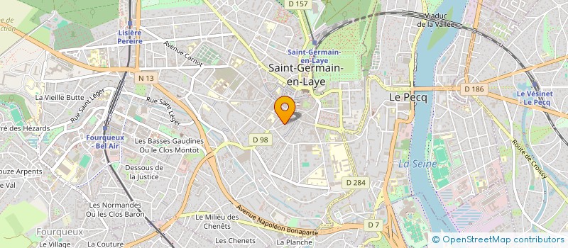 localisation de l'entreprise MONSIEUR JOHANN GROSSE  SAINT-GERMAIN-EN-LAYE