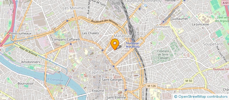 localisation de l'entreprise MONSIEUR JOHANN GUYOT  TOULOUSE