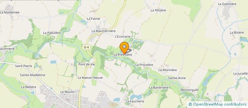 localisation de l'entreprise MONSIEUR JOHANN HAMARD à LE POIRE-SUR-VIE