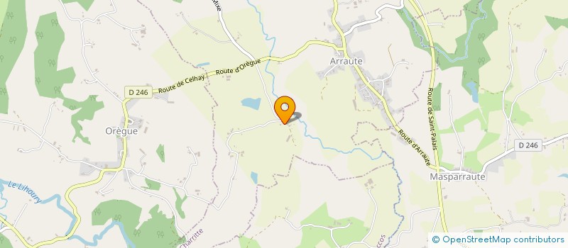 localisation de l'entreprise MONSIEUR JOHANN HAMELIN  BEYRIE-SUR-JOYEUSE