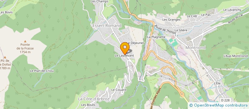localisation de l'entreprise MONSIEUR JOHANN HARROUS à ESSERT-ROMAND