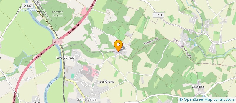 localisation de l'entreprise MONSIEUR JOHANN HAURY  TAILLEBOURG