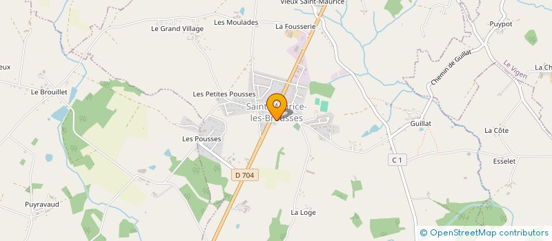 localisation de l'entreprise MONSIEUR JOHANN JACQ à SAINT-MAURICE-LES-BROUSSES