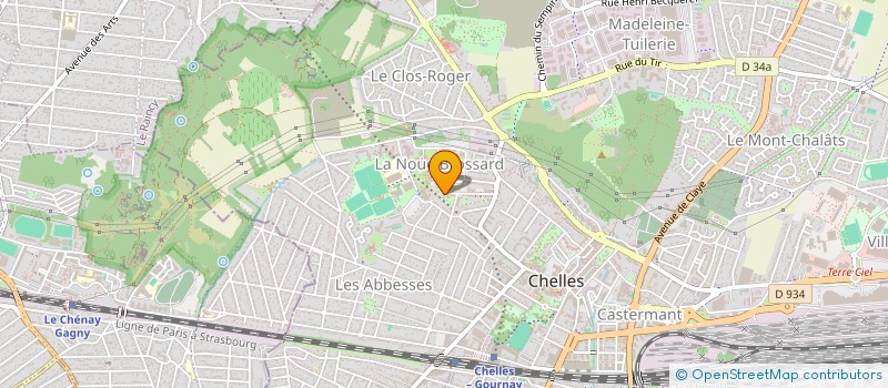 localisation de l'entreprise MONSIEUR JOHANN JOECKEL à CHELLES