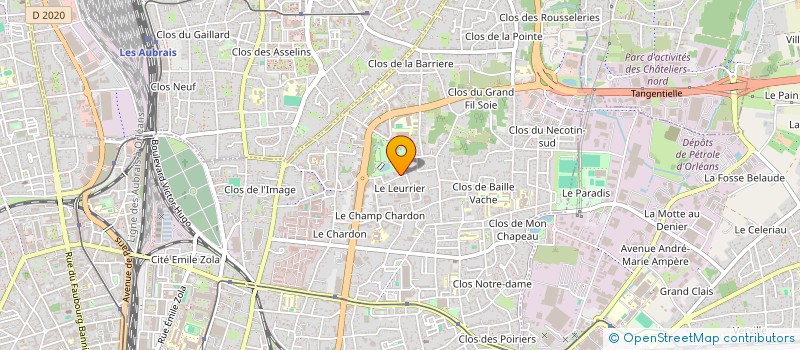 localisation de l'entreprise MONSIEUR JOHANN JOLY à ORLEANS