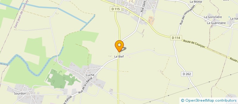 localisation de l'entreprise MONSIEUR JOHANN JOLY  SAINT-JEAN-DE-LIVERSAY