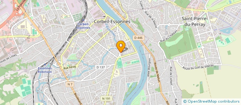 localisation de l'entreprise MONSIEUR JOHANN JOURDAIN à CORBEIL-ESSONNES