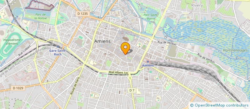 localisation de l'entreprise MONSIEUR JOHANN KENKOU  AMIENS