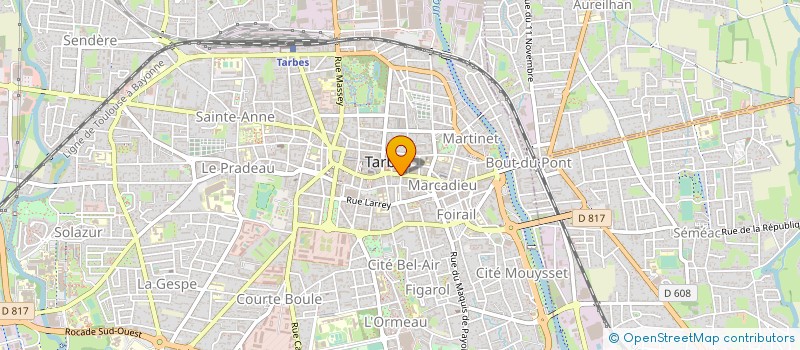 localisation de l'entreprise MONSIEUR JOHANN KIFOUNI  TARBES