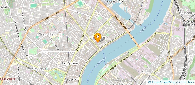 localisation de l'entreprise MONSIEUR JOHANN LACOMBE  BORDEAUX