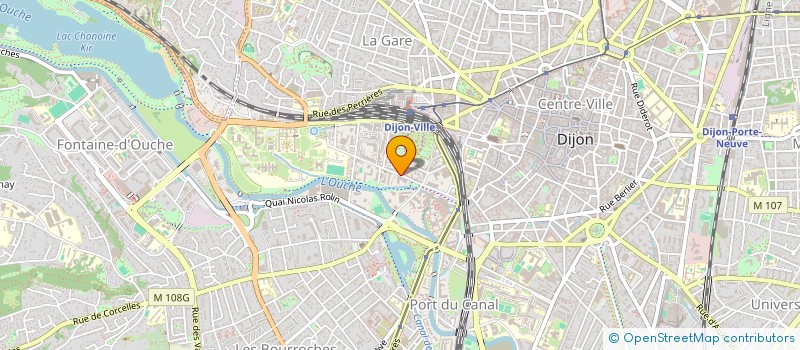 localisation de l'entreprise MONSIEUR JOHANN LALLEMAND à DIJON