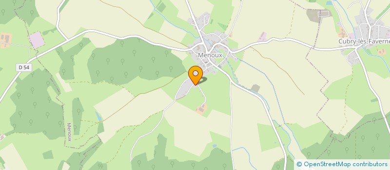 localisation de l'entreprise MONSIEUR JOHANN LALLEMAND  MENOUX