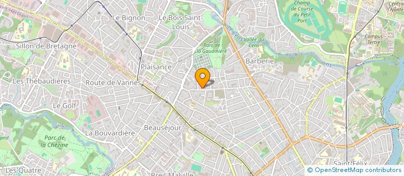 localisation de l'entreprise MONSIEUR JOHANN LAMOUR à NANTES