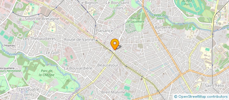 localisation de l'entreprise MONSIEUR JOHANN LANGLOIS à NANTES