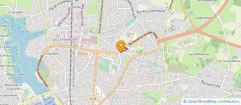 localisation de l'entreprise MONSIEUR JOHANN LAURENT à LES SABLES D'OLONNE