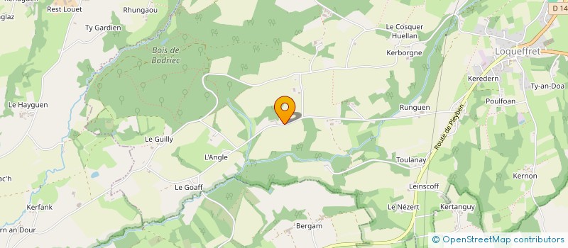 localisation de l'entreprise MONSIEUR JOHANN LE LAY  BRENNILIS