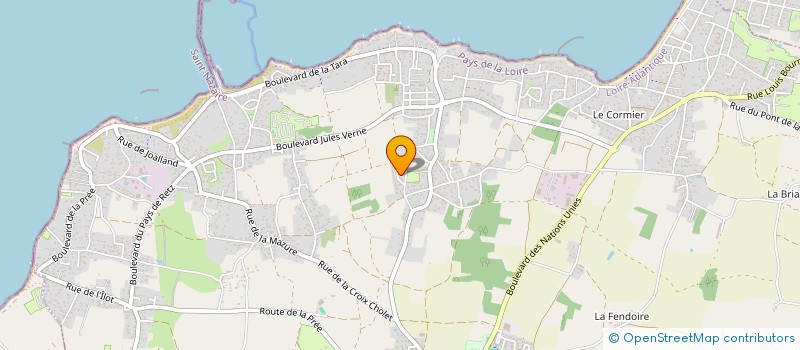 localisation de l'entreprise MONSIEUR JOHANN LEBLED à LA PLAINE-SUR-MER
