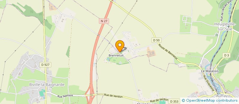 localisation de l'entreprise MONSIEUR JOHANN LEGROS  HEUGLEVILLE-SUR-SCIE