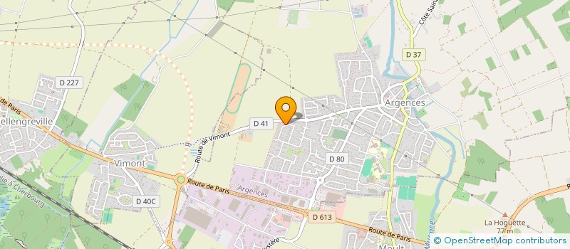 localisation de l'entreprise MONSIEUR JOHANN LOUTREUIL  ARGENCES