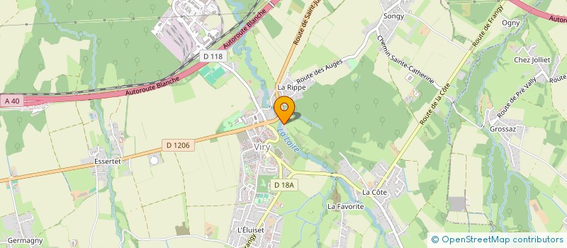 localisation de l'entreprise MONSIEUR JOHANN MABUT  VIRY