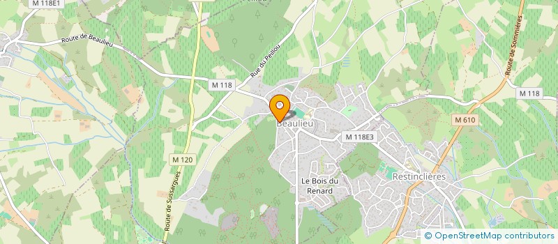 localisation de l'entreprise MONSIEUR JOHANN MALFAIT  SAINT-DREZERY