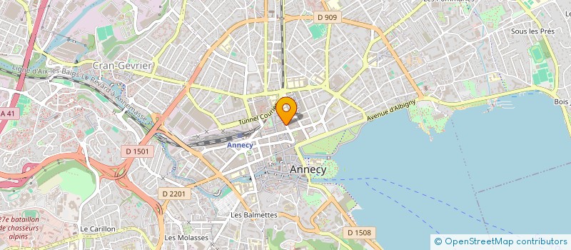 localisation de l'entreprise MONSIEUR JOHANN MARTIANO  ANNECY