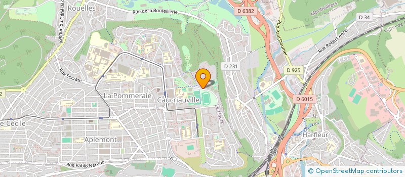 localisation de l'entreprise MONSIEUR JOHANN MERINO  LE HAVRE