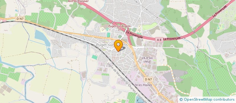 localisation de l'entreprise MONSIEUR JOHANN MICHEL à PUGET-SUR-ARGENS