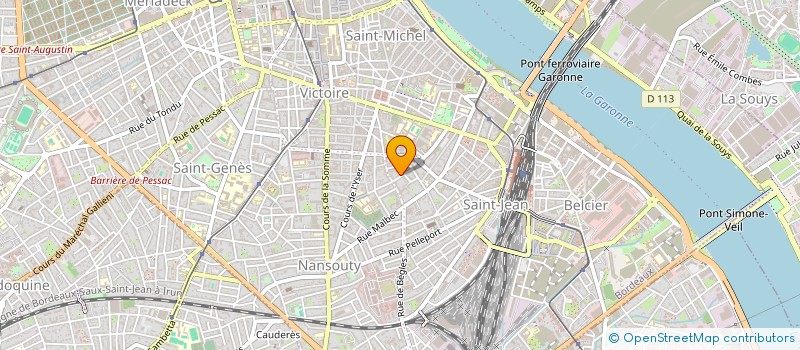 localisation de l'entreprise MONSIEUR JOHANN MILH  BORDEAUX