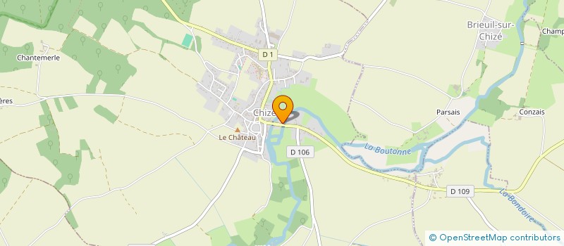 localisation de l'entreprise MONSIEUR JOHANN MINET  CHIZE