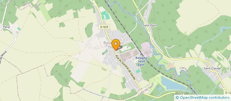 localisation de l'entreprise MONSIEUR JOHANN MONCHY à BALAGNY-SUR-THERAIN