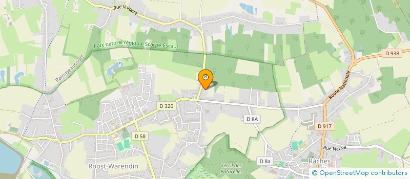 localisation de l'entreprise MONSIEUR JOHANN MORANTIN  ROOST-WARENDIN