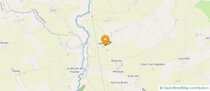 localisation de l'entreprise MONSIEUR JOHANN MORVAN à PLONEVEZ-DU-FAOU