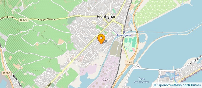 localisation de l'entreprise MONSIEUR JOHANN MOSTACCI à FRONTIGNAN