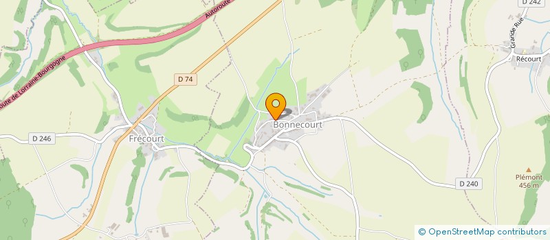 localisation de l'entreprise MONSIEUR JOHANN NOEL à BONNECOURT