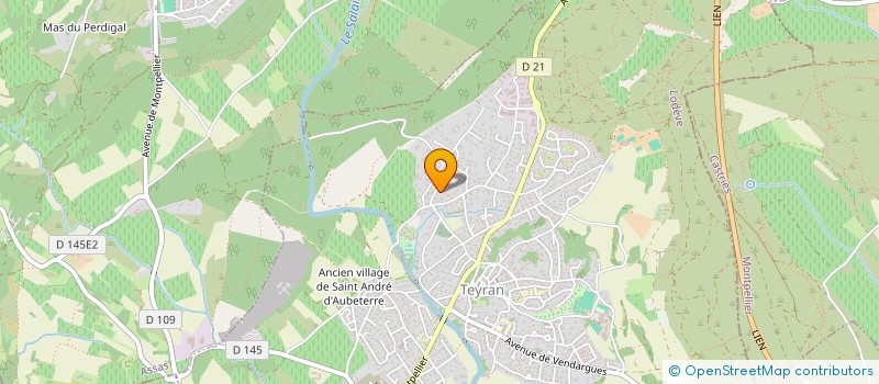 localisation de l'entreprise MONSIEUR JOHANN NUYTEN  TEYRAN