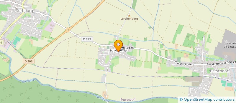 localisation de l'entreprise MONSIEUR JOHANN ORHAN  BETSCHDORF