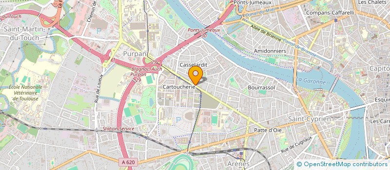 localisation de l'entreprise MONSIEUR JOHANN OTANDO à TOULOUSE