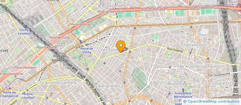 localisation de l'entreprise MONSIEUR JOHANN PAUCHONT  PARIS