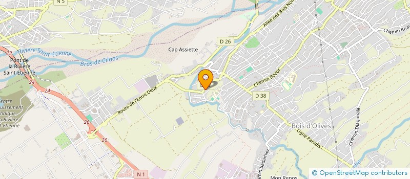 localisation de l'entreprise MONSIEUR JOHANN PAYET  SAINT-PIERRE