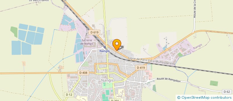 localisation de l'entreprise MONSIEUR JOHANN PICHET  NANGIS